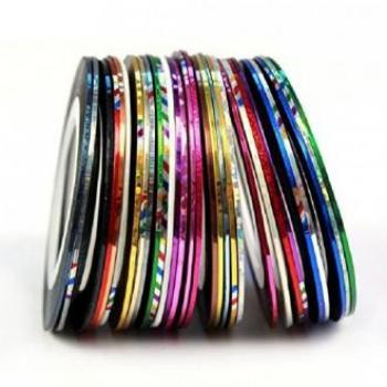 Sannysis 30 Rouleaux de Ruban pour Nail Art
