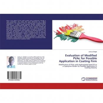 Evaluation of Modified PVAc for Possible Application in Coating Firm