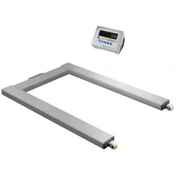 PCE Instruments Balance Au Sol 3000 kg – Précision 0,001 kg – Bloc Alimenté en Argent