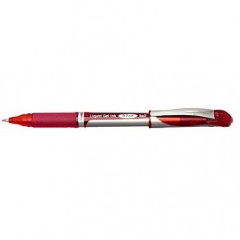 Pentel EnerGel BL57 Roller Pen, Red, 0.7mm