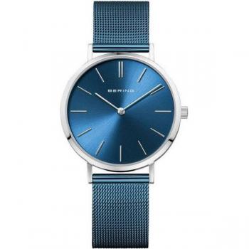 Bering Orologio Blu Sapphire 36 mm One Size 3 ATM