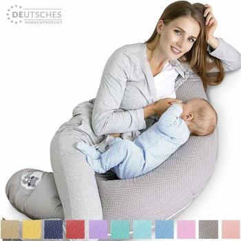 Sei Design Schwangerschaftskissen 170x30 cm, Füllung Öko-Tex zertifiziert