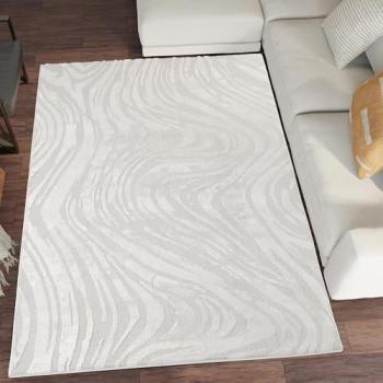 Desire Rugs Hamilton Silver Marble Chic – 200x290cm