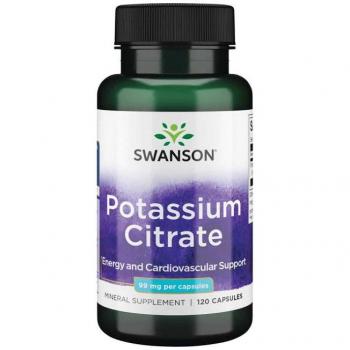 Citrato de potasio 99 mg 120 cápsulas