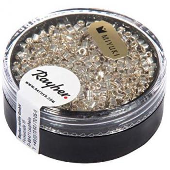 Perle Miyuki Delica 2,2 mm Métallique Argenté