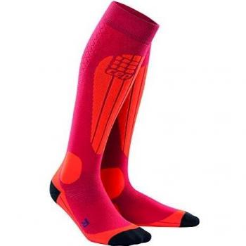 CEP – SKI THERMO SOCKS für Damen | Wintersport Thermosocken in rot | Größe II