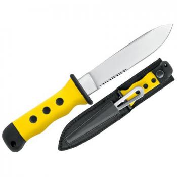 Mac Nostromo 285 mm Dual‑Shade Unisex Blade – Yellow/Black