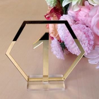 9cm Wedding Table Number Signs