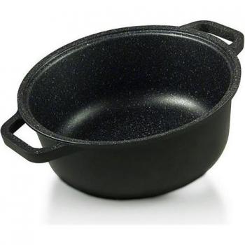 Black Plus Casseruola Nero – Alluminio Pressofuso 28x28x11 cm