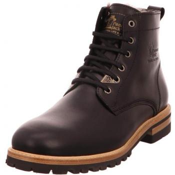Panama Jack Herren Stiefeletten Emery Igloo, Lammfell, Schwarz, 41 EU