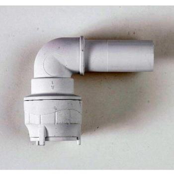 Polyfit 22mm Quick-Connect Elbow with Sleeve