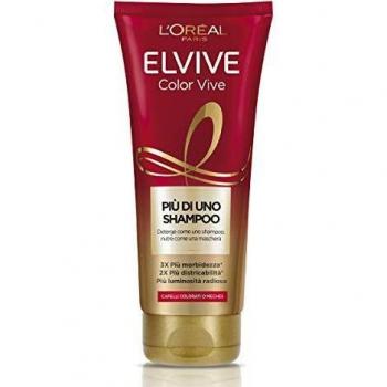 L'oréal Paris Elvive Più Di Uno Shampoo Color Vive Shampoo Capelli Colorati 200ml L'oreal Italia Div. Cpd L'oreal Italia Div. Cpd