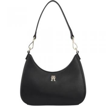 Borsa A Tracolla Tommy Hilfiger TH Logotape Unisex Nera