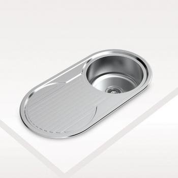 Fregadero Inox Cata RD-1, 45cm, Cubeta Única