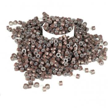 1000pcs SHUOHAN 5mm Silicone Micro Link Tube Rings for Hair Extensions