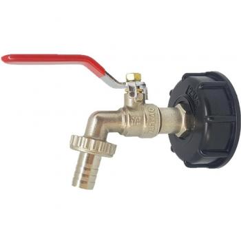 Garden Home 1/2 IBC Water Tank Brass Faucet Connector