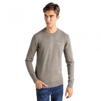 Bendorff Jersey de algodón manga larga con logo bordado