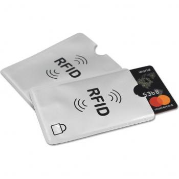 Alumino Anti-RFID Tarjetero 5 Uds
