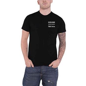 XL Imagine Dragons Glitch Logo Black Top