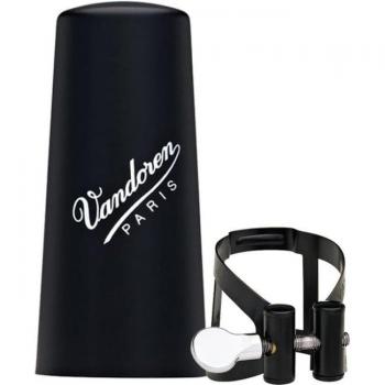 Ligature Vandoren M/o Noire pour Clar Sib + Couvre-bec en Plastique