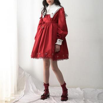 Vestido de Cosplay de hermana monja
