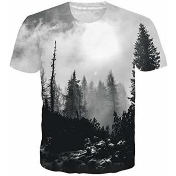 Alltagswuchs 3D Forest Shirt für Männer und Frauen