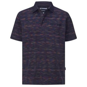 BABISTA Poloshirt „ORVENTO“ – Dunkelblau, Herren, 100 % Baumwolle, L