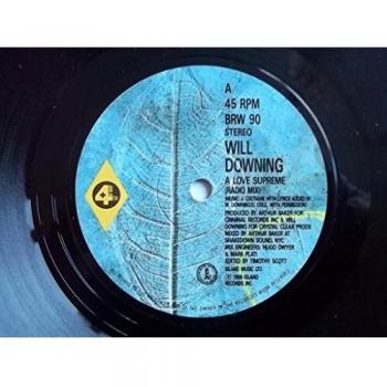 Will Downing A Love Supreme (Jazz In The House Mix) UK 12 Vinyl 1988 12BRW90