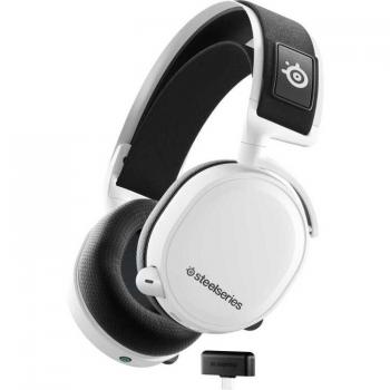 SteelSeries Arctis 7+ auricolari wireless over ear bianco