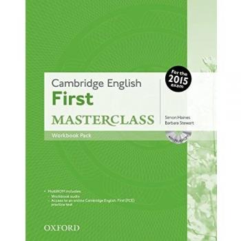Cambridge english first certificate masterclass. Workbook without key exam pack 2015 edition