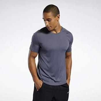 Reebok T-shirt Sportif Workout Ready Homme, Ash Grey, L
