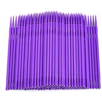 Kit de 100 Algodón Descartable: Limpieza Facial, Pestañas y Microbrush