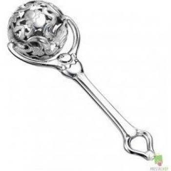 Pedro Durán Sonajero Pío Pío en Plata