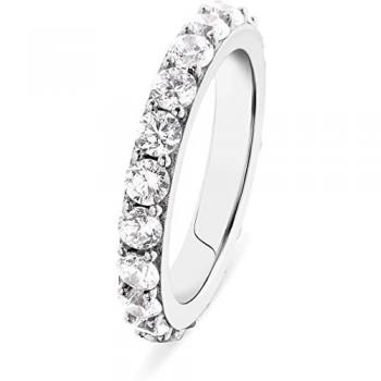 FAVS Silberring FAVS Damen-Damenring 925er Silber 21 Zirkonia