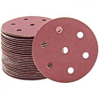 Disques abrasifs G80, 90 mm, 7 trous, auto-agrippants Fox