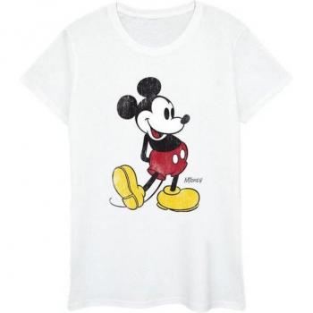Disney Ladies Mickey Mouse Kick Cotton Tee