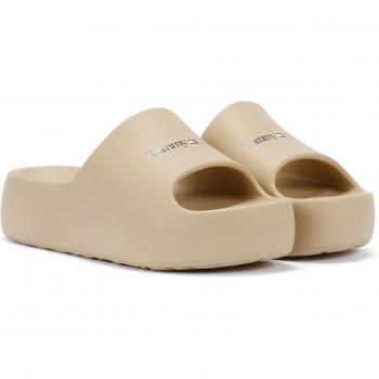 Mules Femmes Chunky Flatform Dorées Tommy Hilfiger
