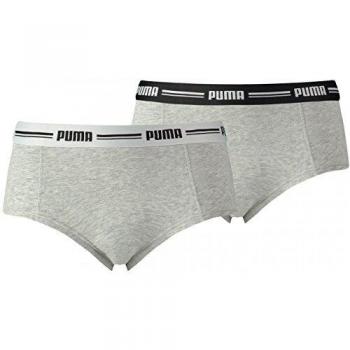 PUMA 573014001 Culotte Courte Garçon, Gris, L