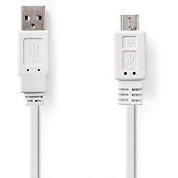 USB 2.0 Flachkabel 1.00 m mit PVC Ummantelung und Vernickelung