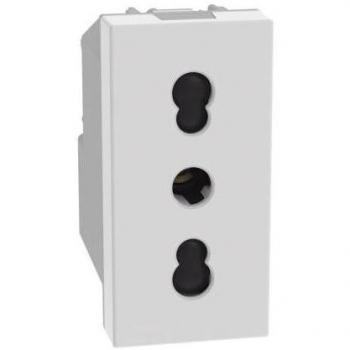 Prise Murale Matixgo 2p+e 16a 1 Module Blanc