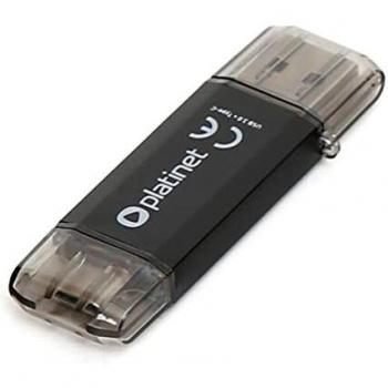 Pendrive 128GB Platinet USB 3.0 y Type-C