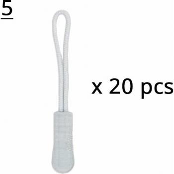Zipper Pulls Plastic Sewing Accessories 20/100 pcs
