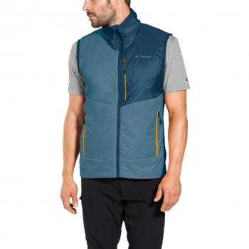 Herren-Freney Hybrid II Weste Vaude Grau-Blau 48