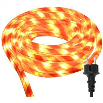 Guirlande en corde LED 20 m blanc chaud 480 lumières