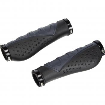 XLC GR-S07 puños ergonómicos 140 mm negros/grises