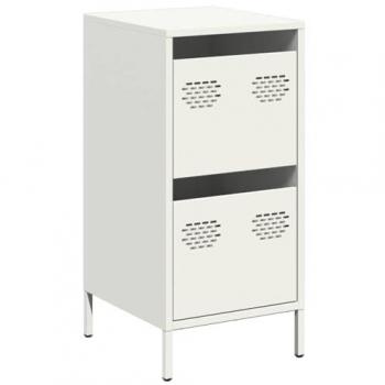 White Cold-rolled Steel Sideboard 35x39x73.5 cm