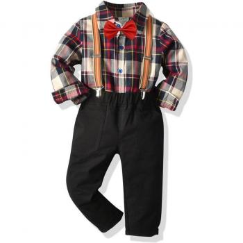 Set vestimentaire bas âge homme en manteau