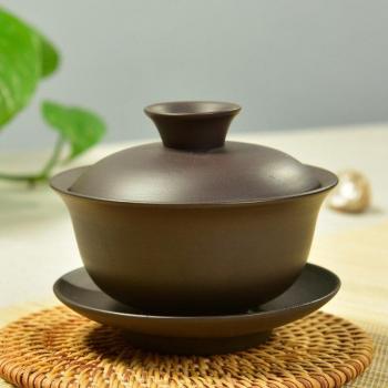 120ml Purple Clay Gaiwan Set