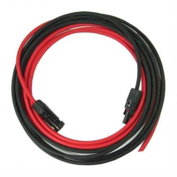 Kabel pro fotovoltaické systémy 4mm2, červený+černý, MC4, 5m