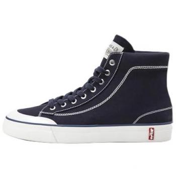 Levi's LS2 High-Top Sneakers Navy Blue Men's UK 8